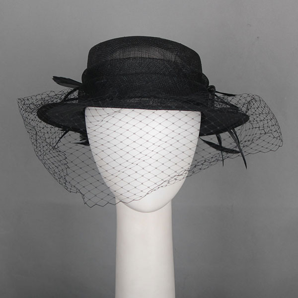 0898 Sinamay Church Hat